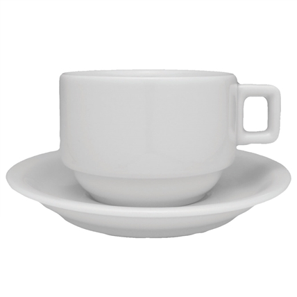 Xícara de Café Com Pires Porcelana